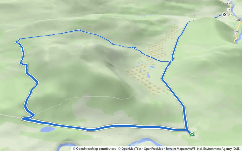 3D preview of a trail at ex-ROC bunker