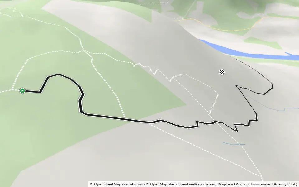 3D preview of a trail at Craig Wood