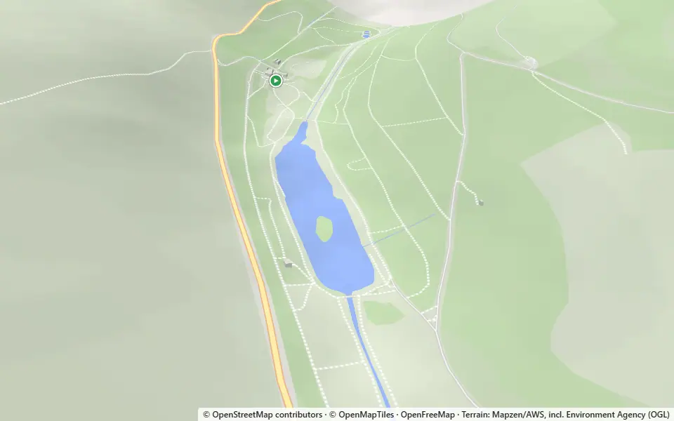 3D preview of a trail at Cwmllwydrew Meadows