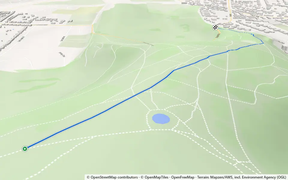 3D preview of a trail at Dean Wood