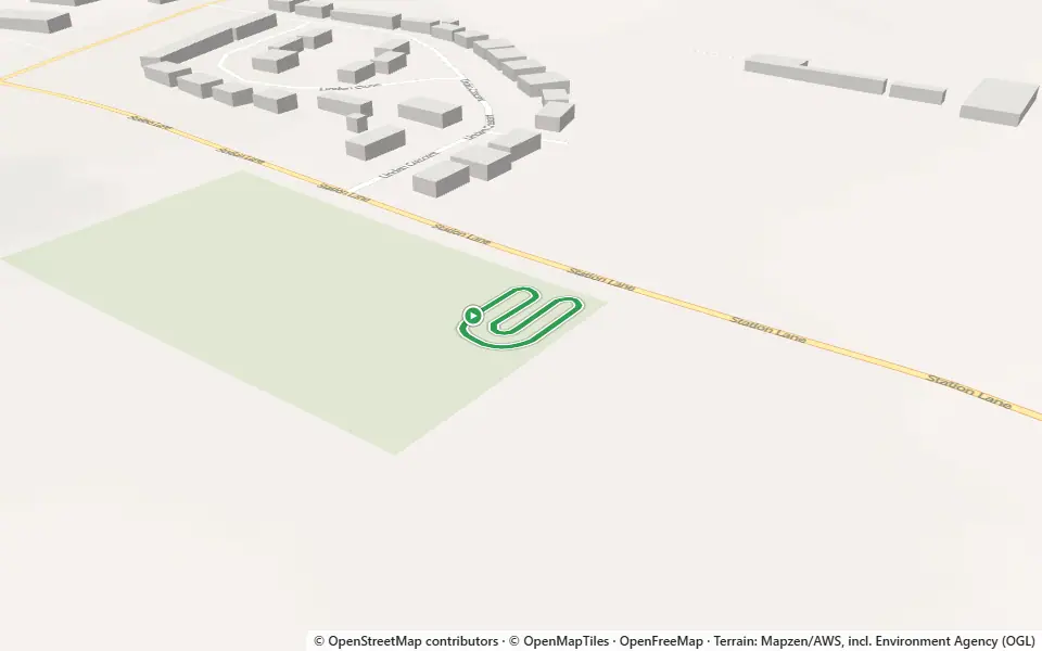3D preview of a trail at Codlins Wood
