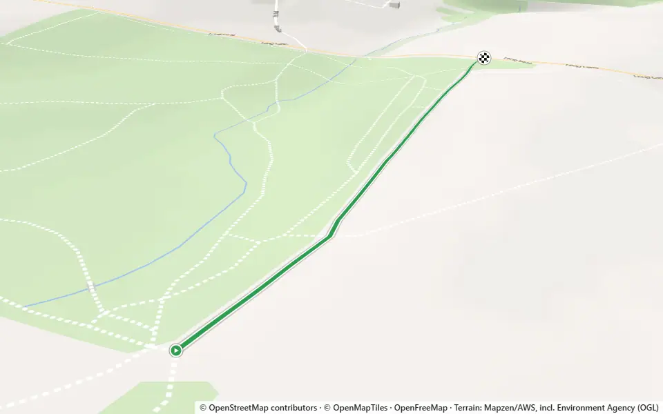 3D preview of a trail at Spring Wood