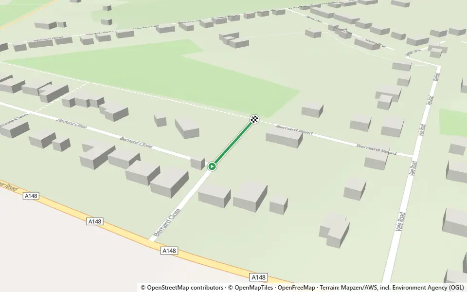 3D preview of a trail at Jennys Wood