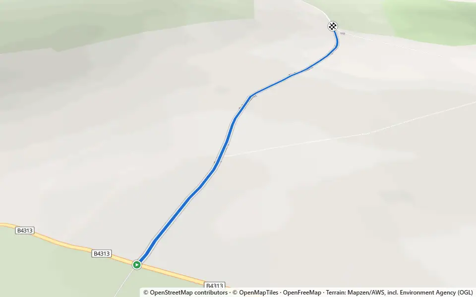 3D preview of a trail at Kilkiffeth Wood