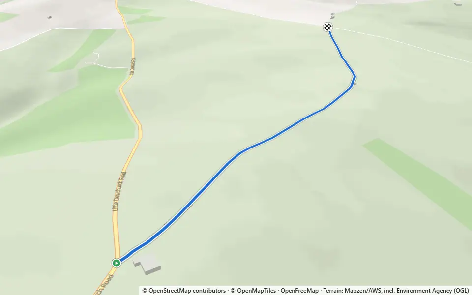 3D preview of a trail at Trails near Altbough