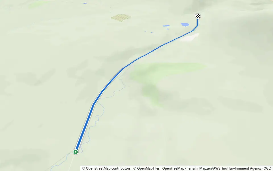 3D preview of a trail at Lynagowan Woods