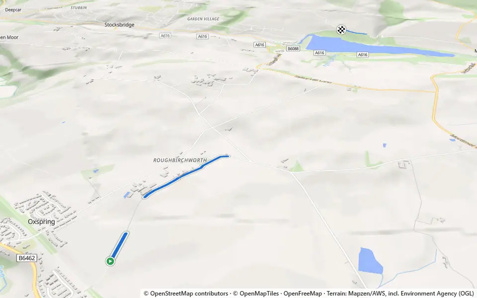 3D preview of a trail at Salter Hill Plantation