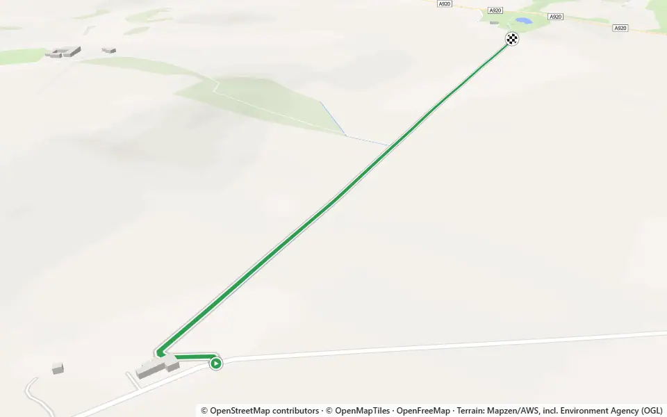 3D preview of a trail at Lime Kiln Wood