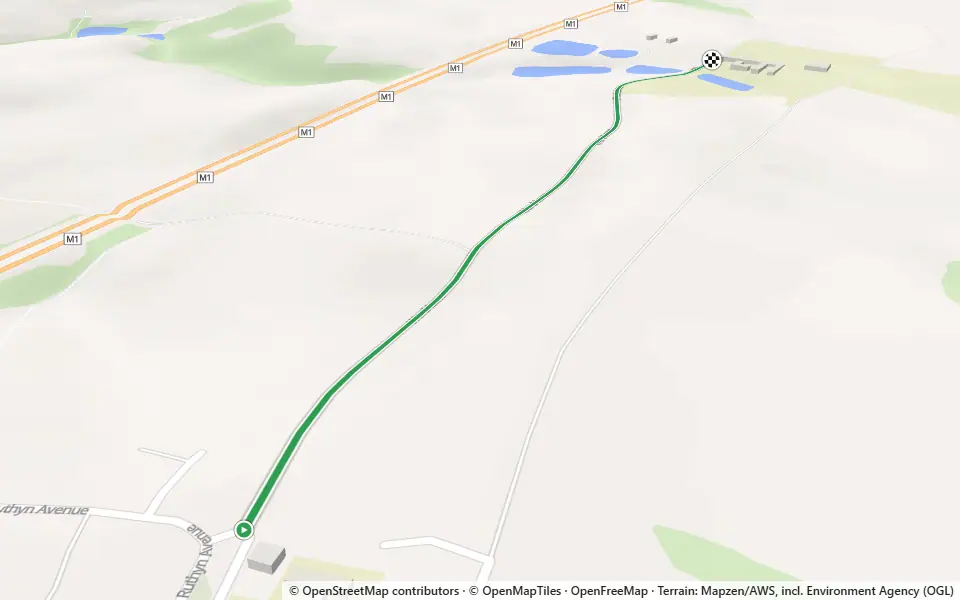 3D preview of a trail at Speetley Plantation