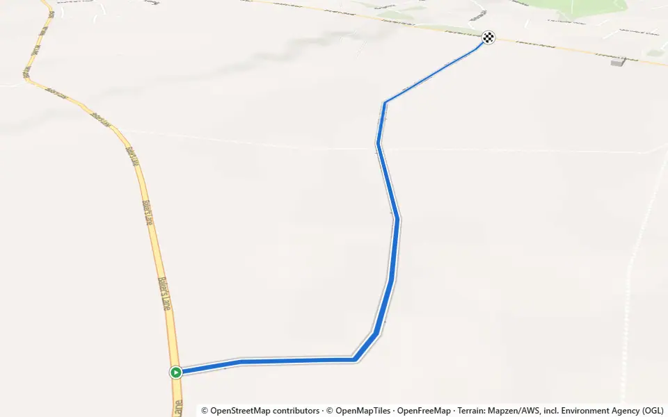 3D preview of a trail at White Court Wood