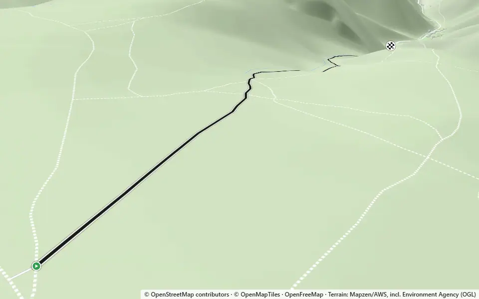 3D preview of a trail at Hopes Wood