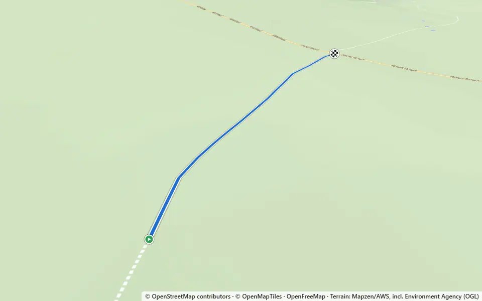 3D preview of a trail at Crow Wood