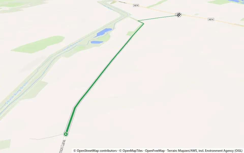 3D preview of a trail at Outam Wood