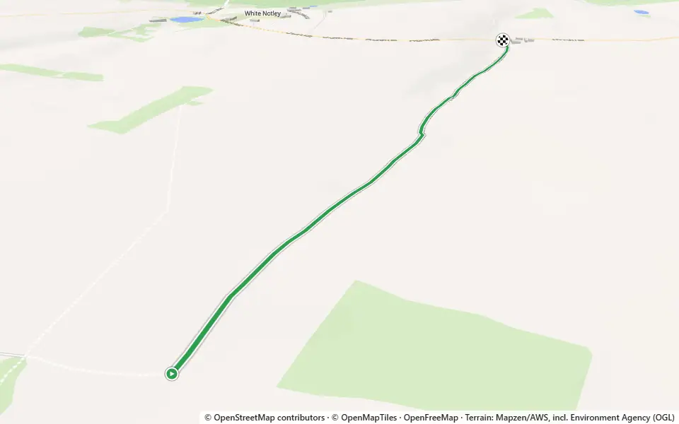 3D preview of a trail at Troys Wood