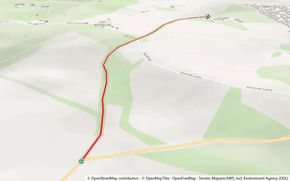 3D preview of a trail at King Edward's Belt