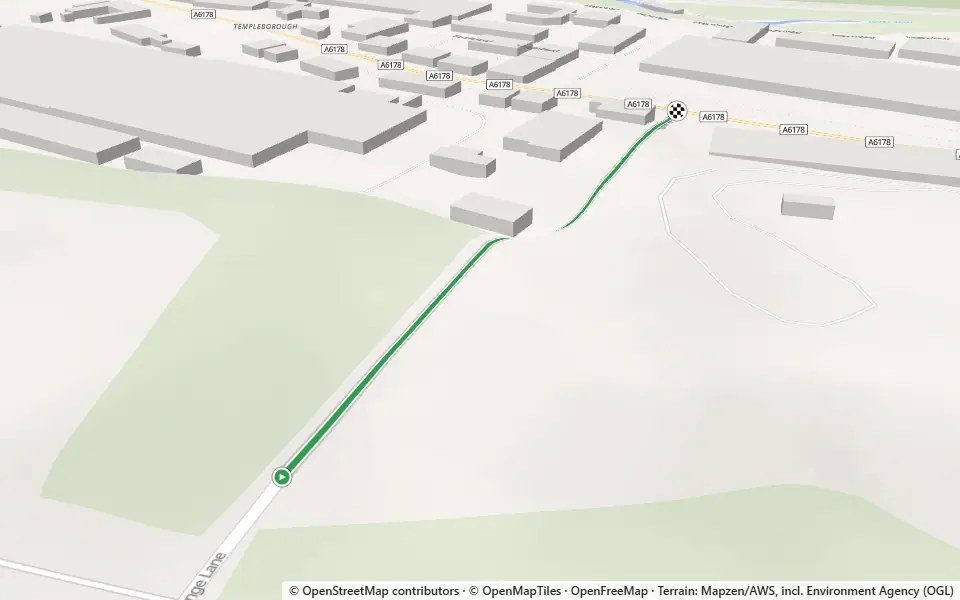 3D preview of a trail at Centenary Riverside Nature Park