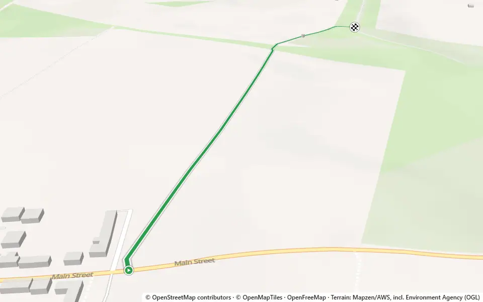 3D preview of a trail at Springfield Wood