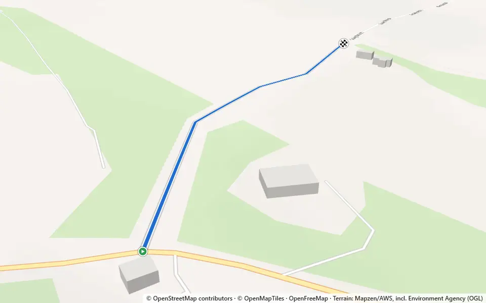 3D preview of a trail at Trails near New Bourtreebush