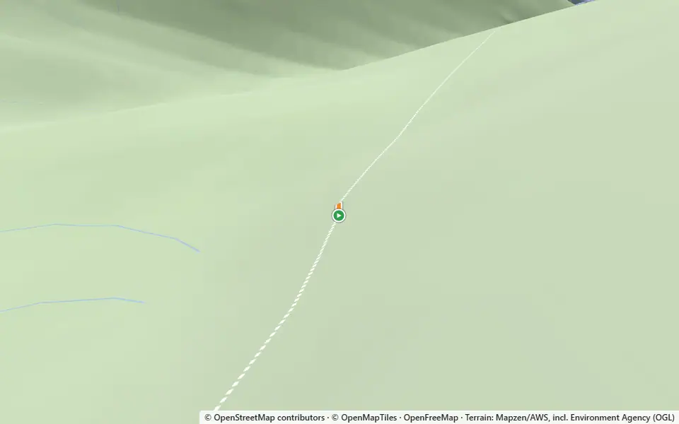 3D preview of a trail at Trails near Kinloch
