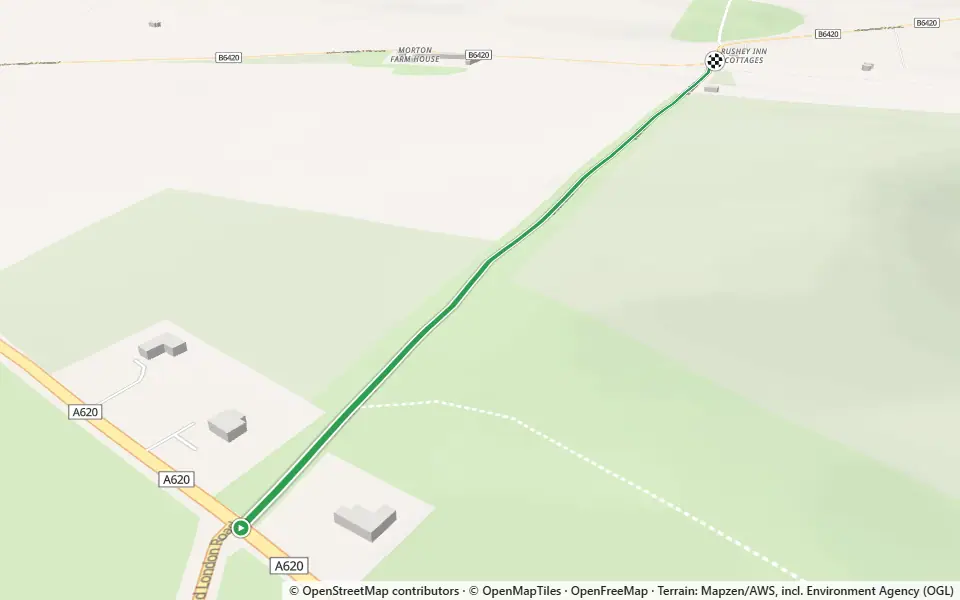 3D preview of a trail at Walkers Wood