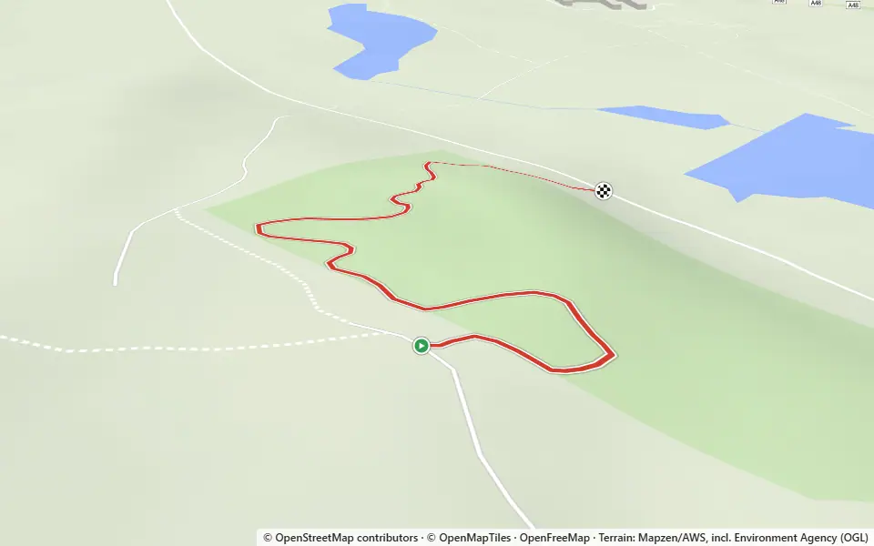3D preview of a trail at Home Plantation