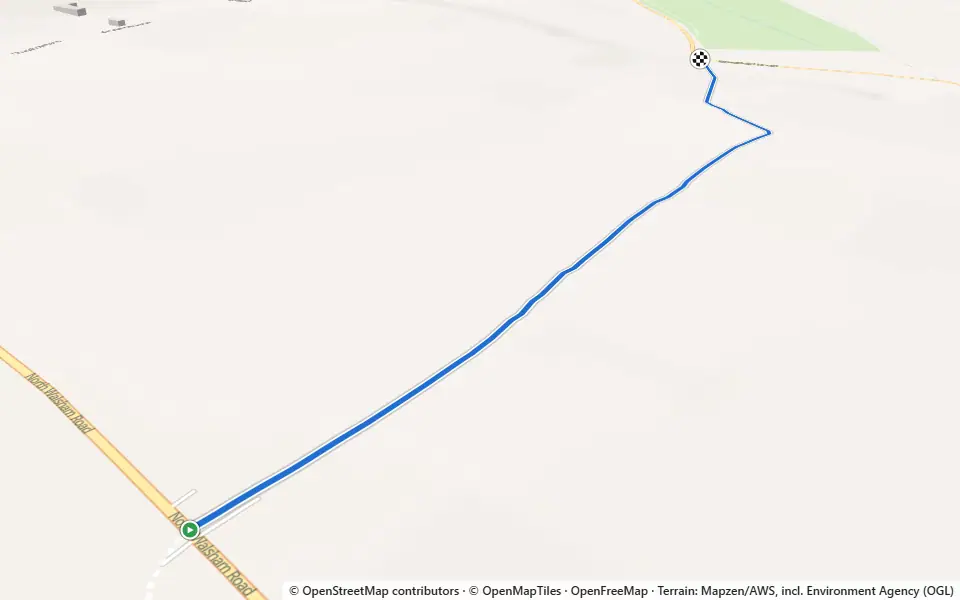 3D preview of a trail at The Warren