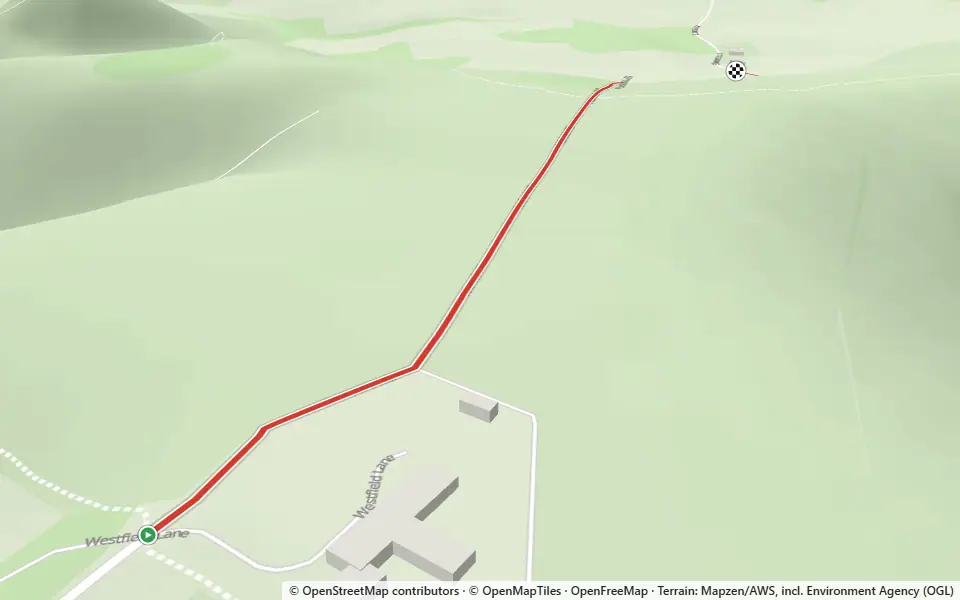3D preview of a trail at Bluehouse Wood