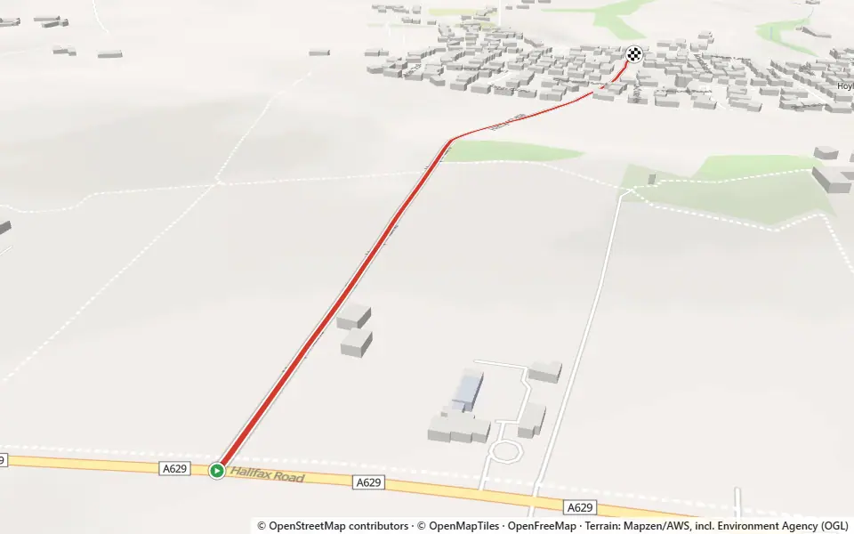 3D preview of a trail at Cliff Plantation