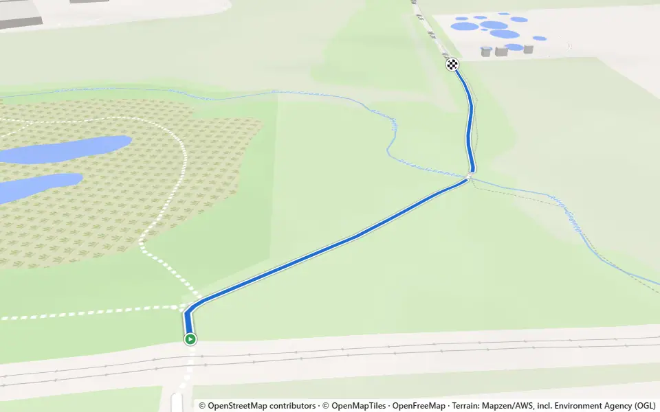 3D preview of a trail at Wetlands Nature Reserve