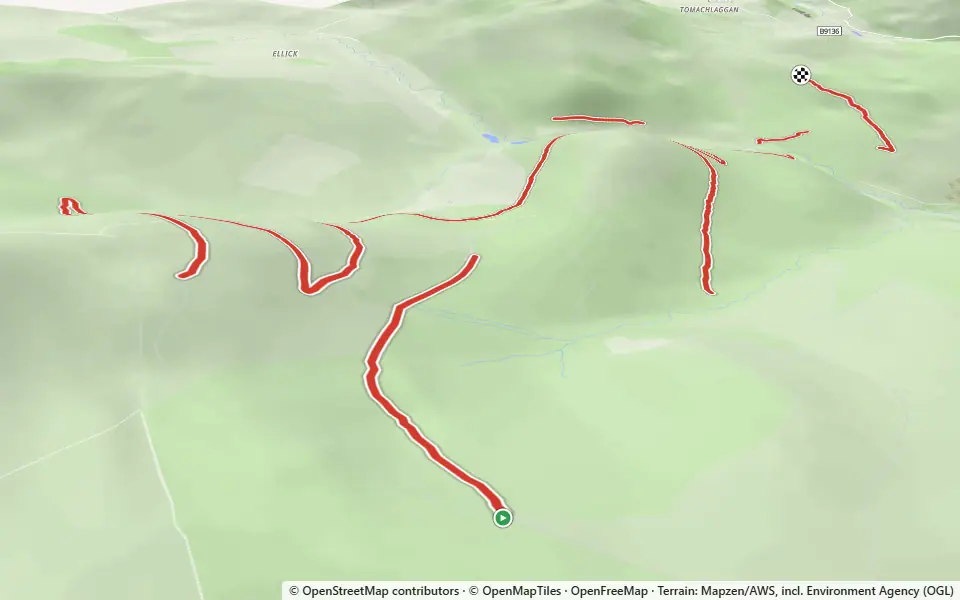 3D preview of a trail at Wood Ant Wood