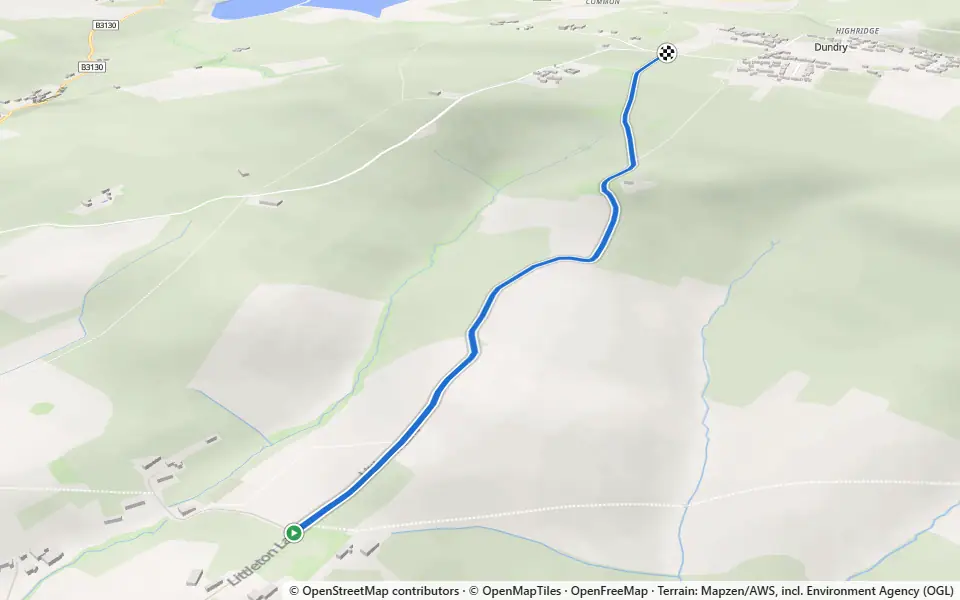 3D preview of a trail at Barrow Big Wood