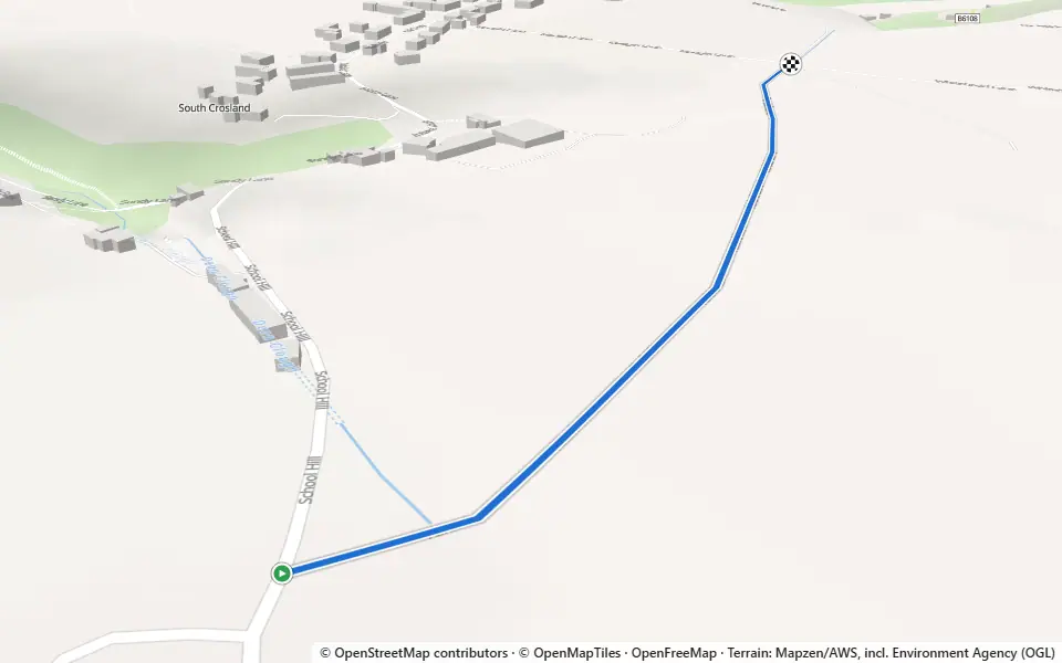 3D preview of a trail at Dean Wood