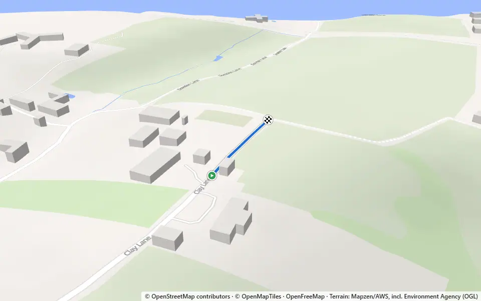 3D preview of a trail at Daniel's Corner