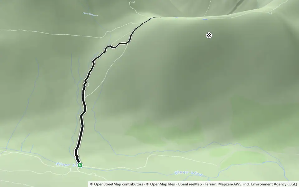 3D preview of a trail at Ling Mell Plantation