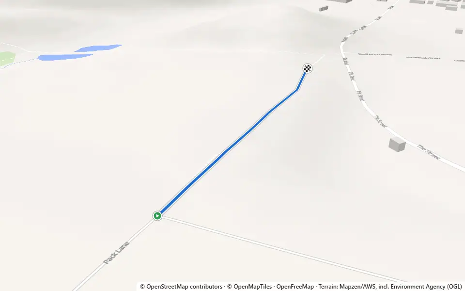 3D preview of a trail at Sparham Pools Nature Reserve
