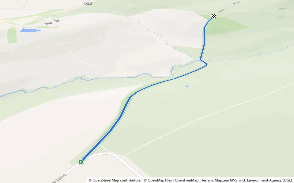 3D preview of a trail at Folke Wood