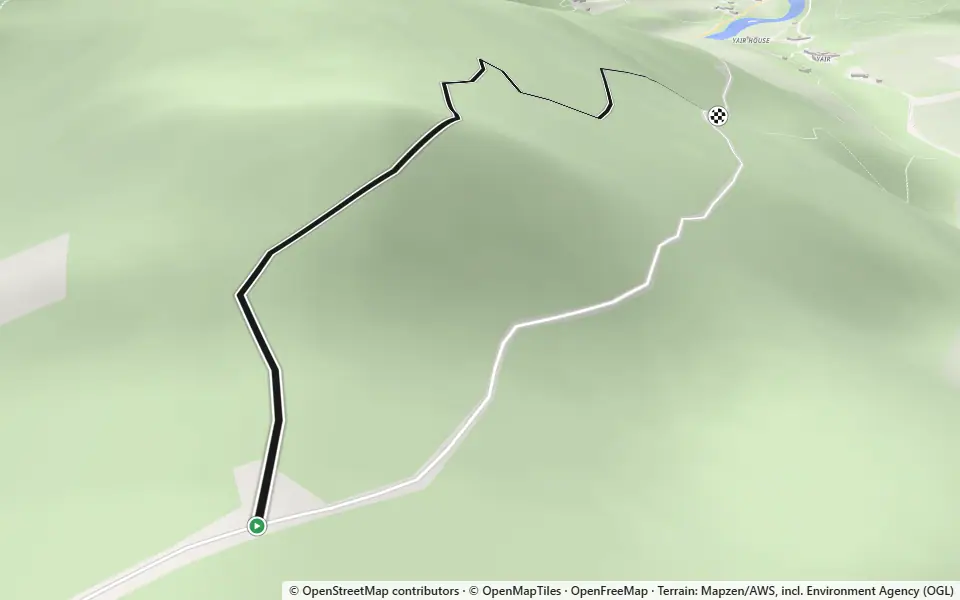 3D preview of a trail at Kneesend Plantation
