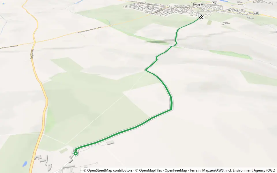 3D preview of a trail at Parson's Spinney