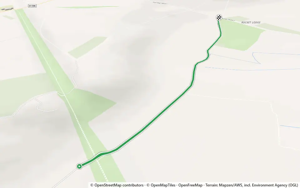 3D preview of a trail at Epworth Turbary Nature Reserve