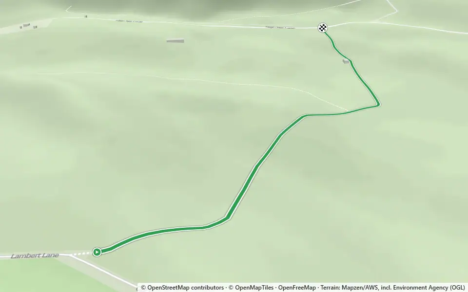 3D preview of a trail at Parks High Plantation