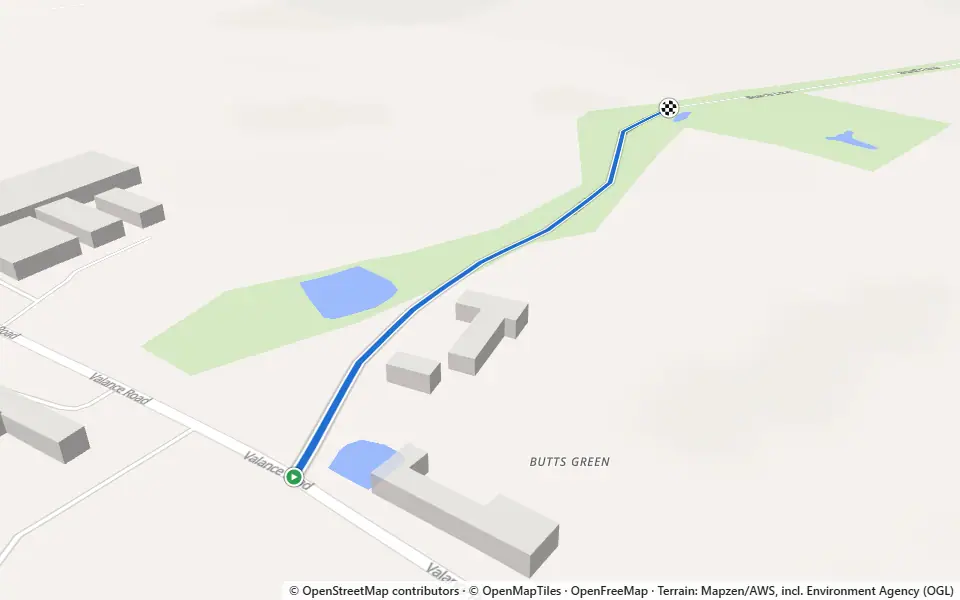 3D preview of a trail at Scotch Wood