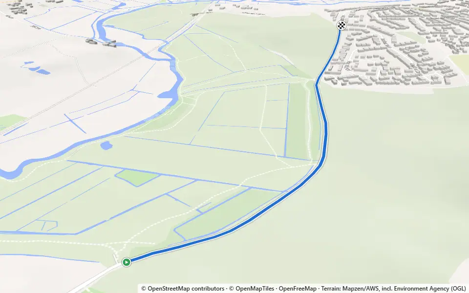 3D preview of a trail at Long Grove