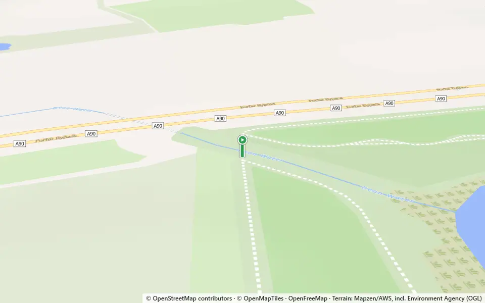 3D preview of a trail at Currsloan Quarry