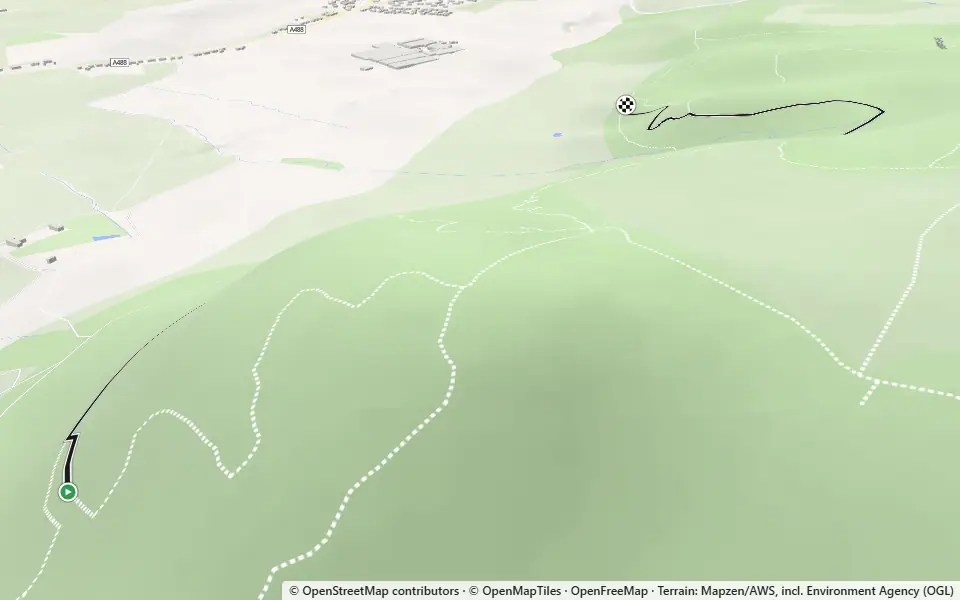 3D preview of a trail at Maddox's Coppice