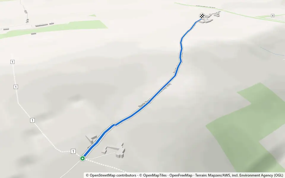 3D preview of a trail at Howgarth Wood