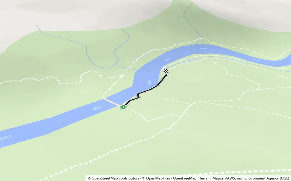 3D preview of a trail at Trails near Limavady