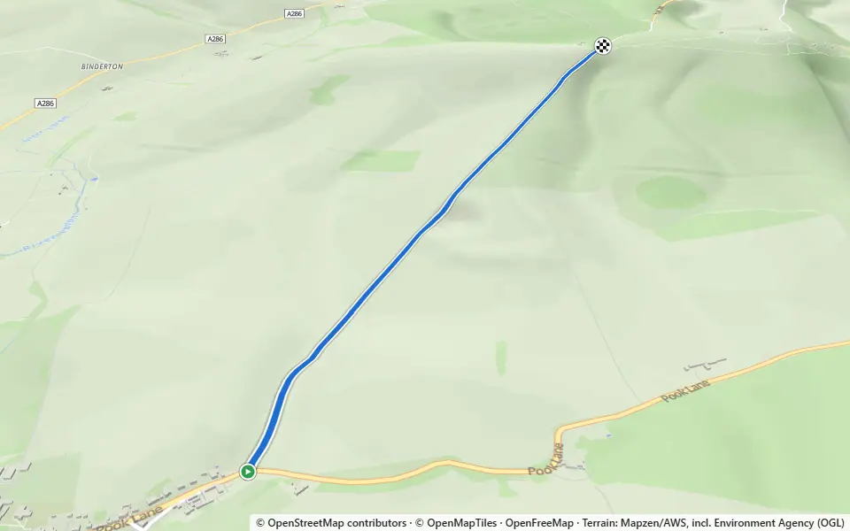 3D preview of a trail at Racklands