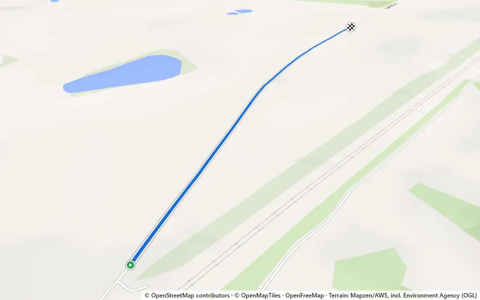 3D preview of a trail at Cat's Clough