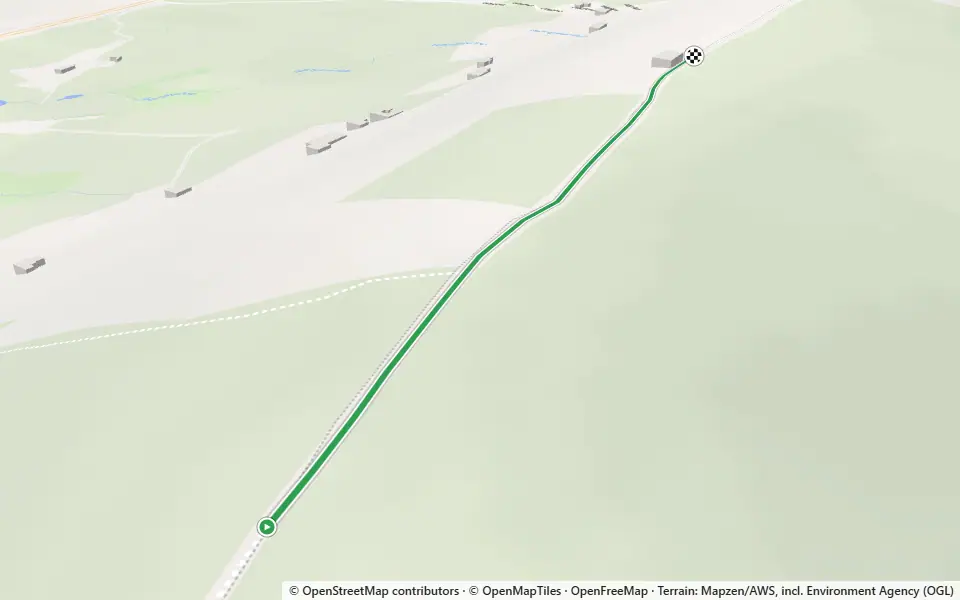 3D preview of a trail at Coed Coesau-whips