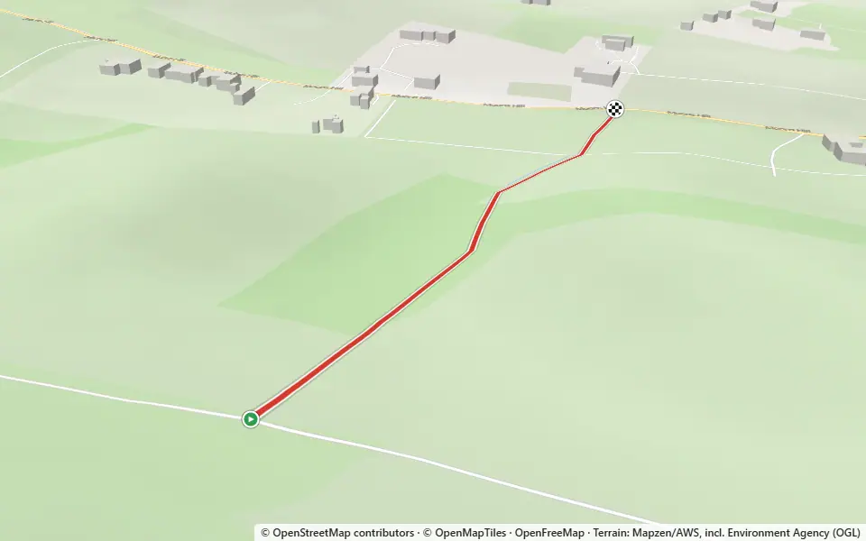 3D preview of a trail at Stroud Coppice